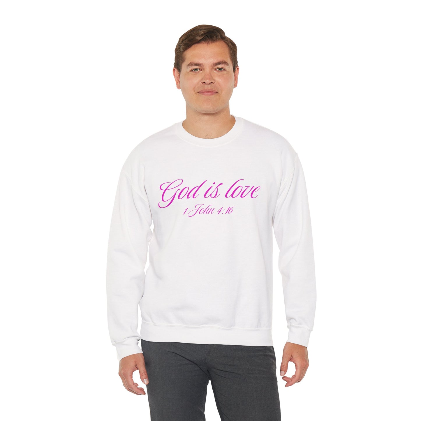 God Is Love Crewneck Sweatshirt