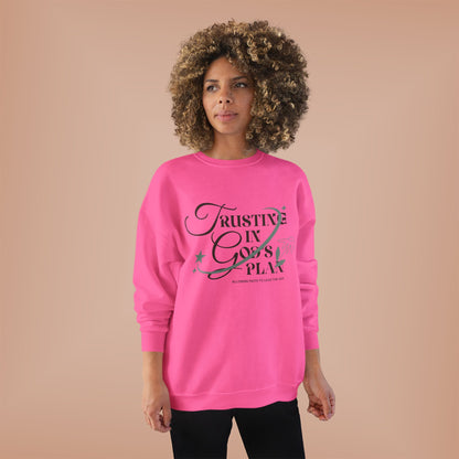Trusting in God's Plan Crewneck Sweatshirt