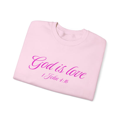 God Is Love Crewneck Sweatshirt