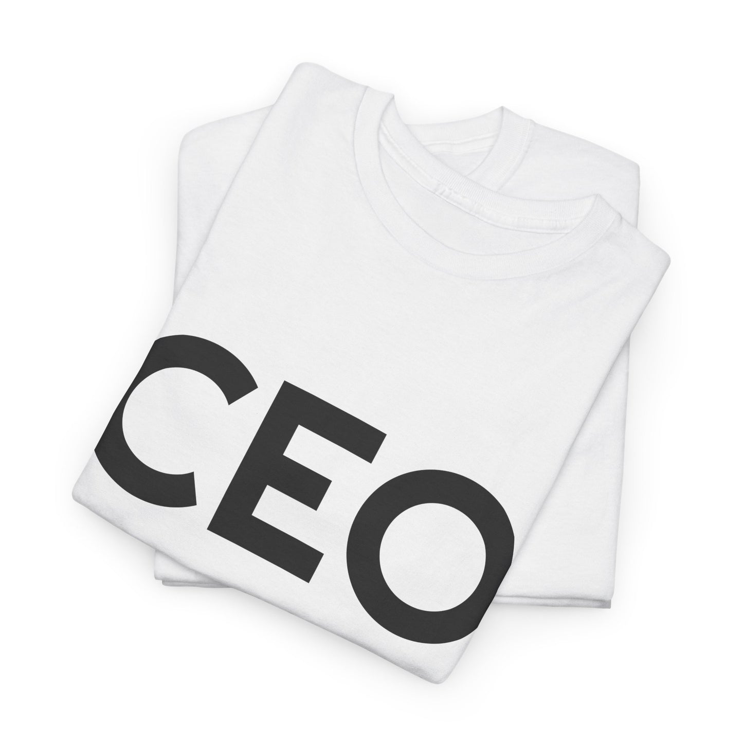 CEO Black Lettered Short Sleeve Tee