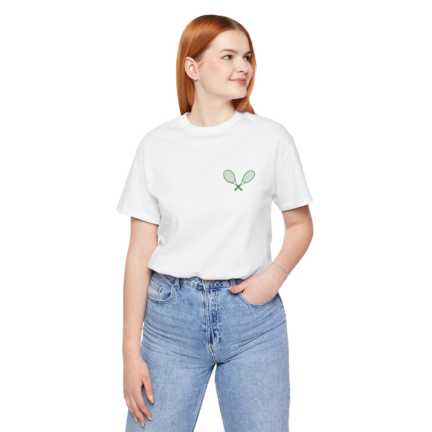 Just Play Tennis Graphic Tee