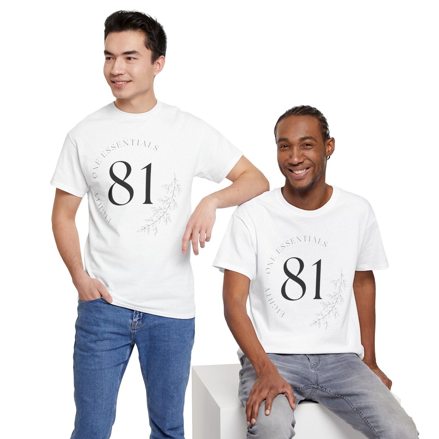 81 Branded Merch T‑Shirt White Edition