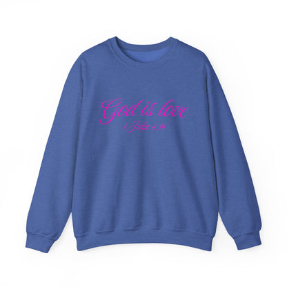 God Is Love Crewneck Sweatshirt