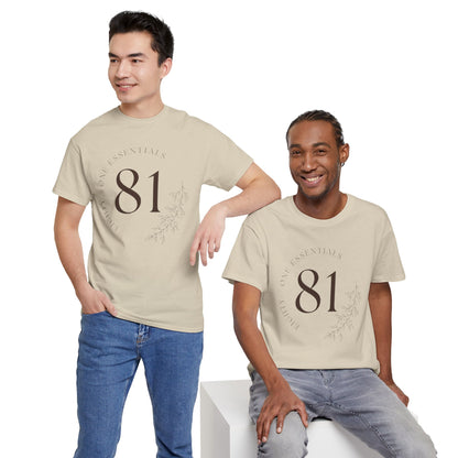 81 Branded Merch T‑Shirt - Brown Edition