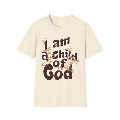 Child of God Tee -Brown Script