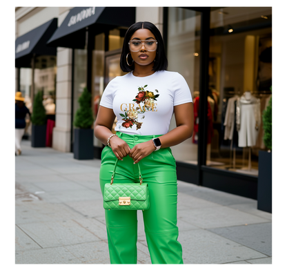 Grace - Vintage Roses Graphic Tee