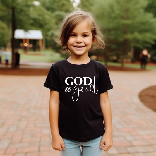 Toddler Tee "God Is Good"