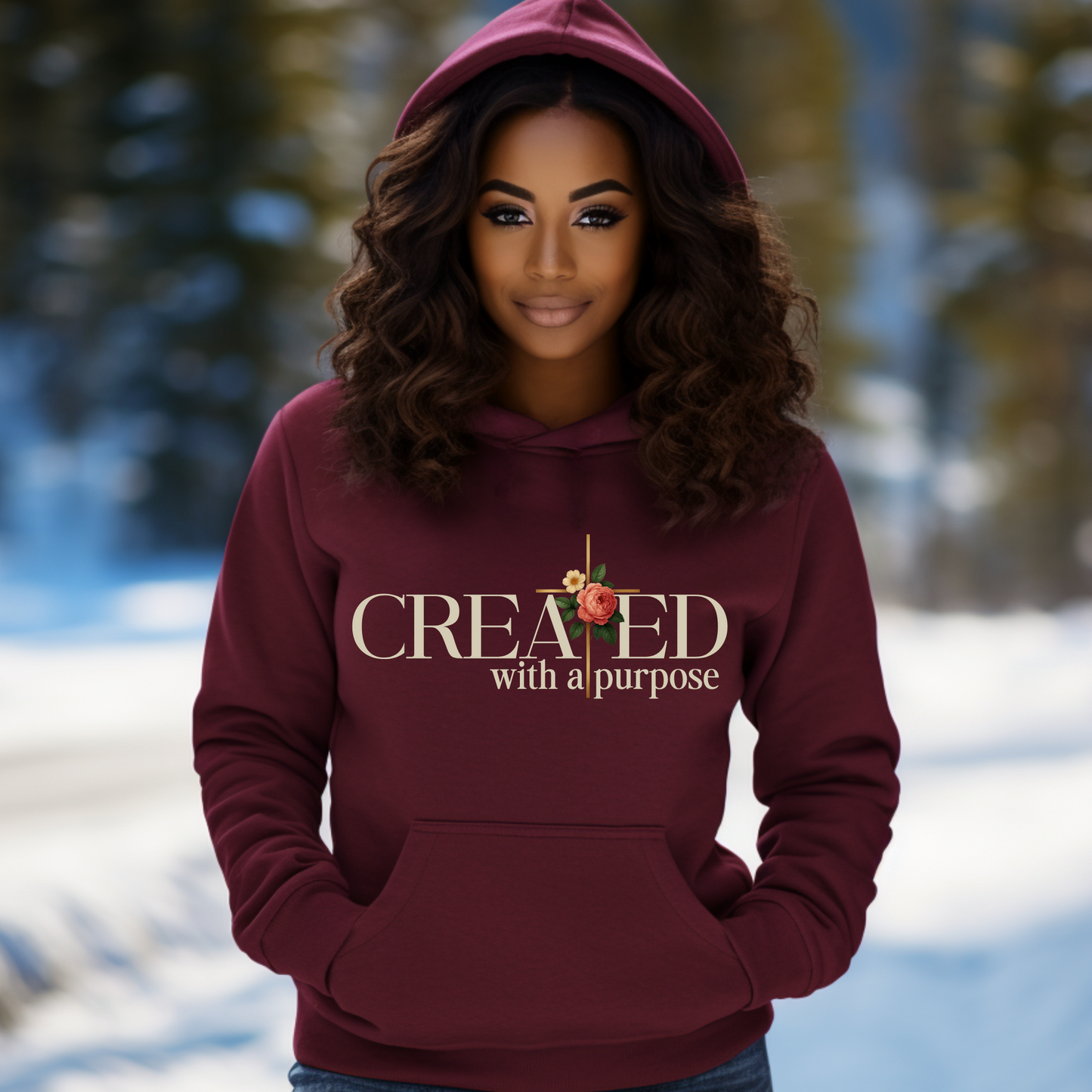 Created With A Purpose Hoodie