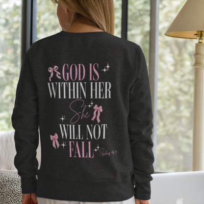 God is Within Her Sweatshirt
