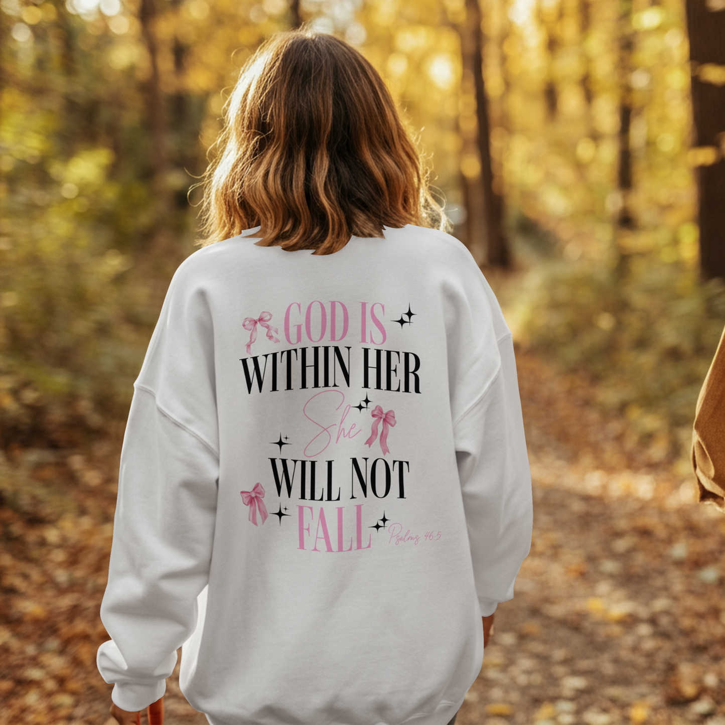 God is Within Her Sweatshirt