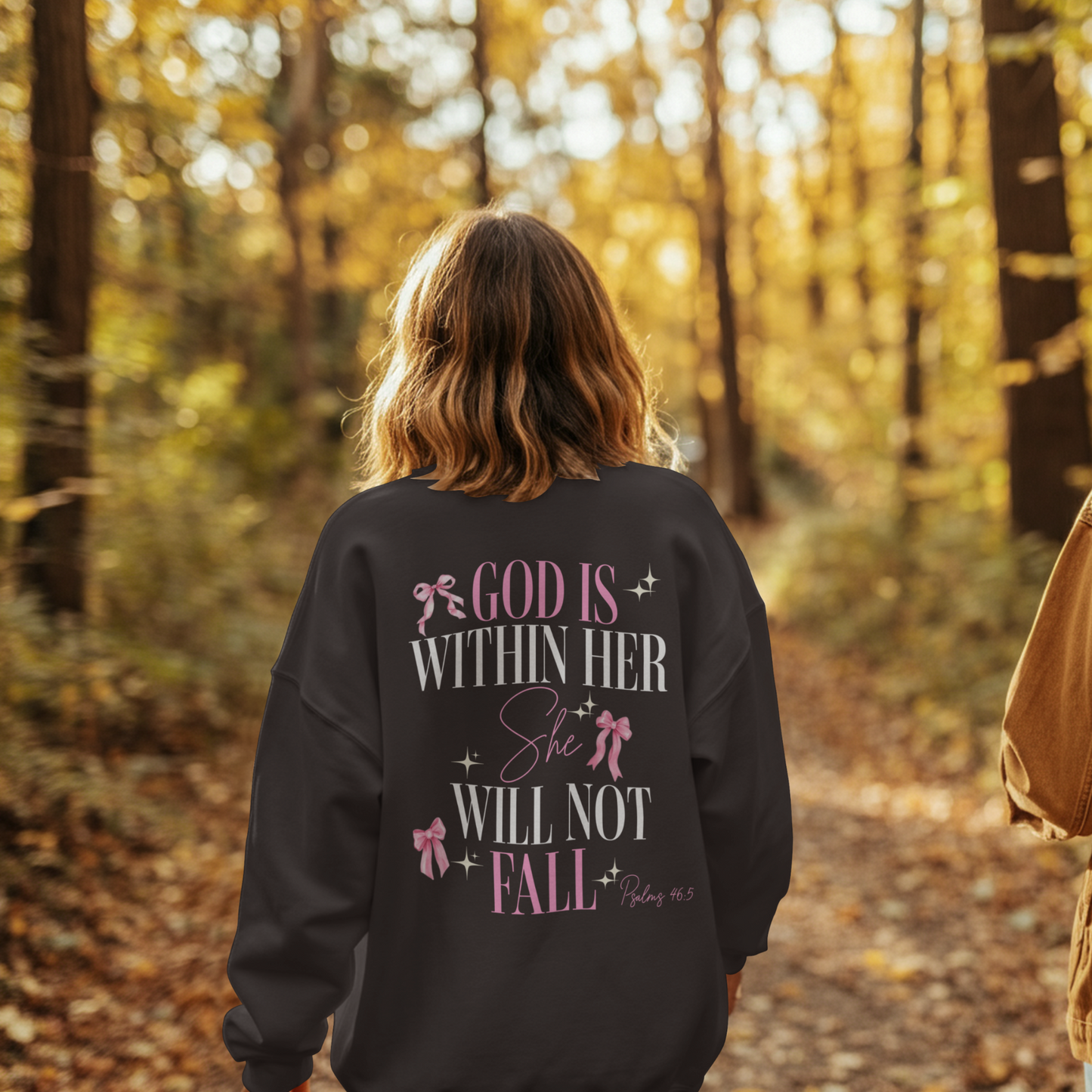 God is Within Her Sweatshirt