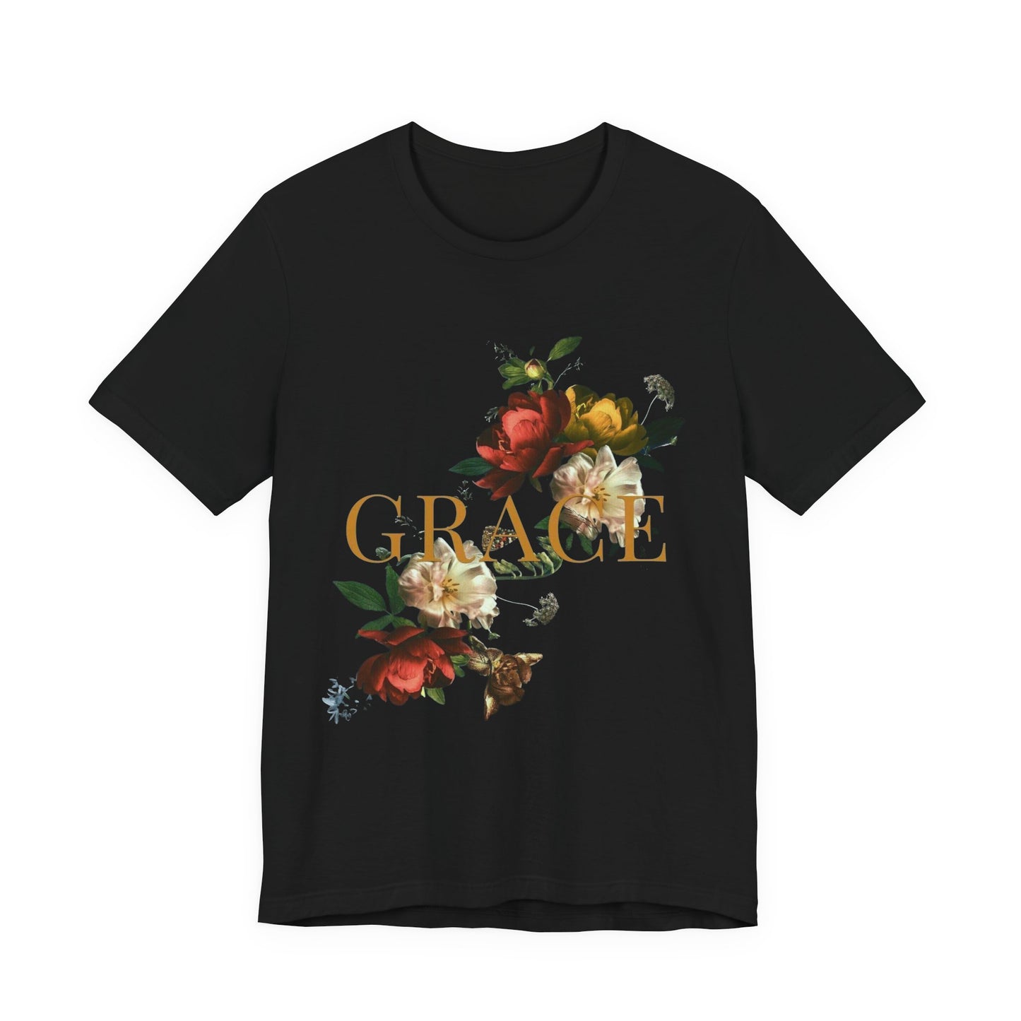 Grace - Vintage Roses Graphic Tee