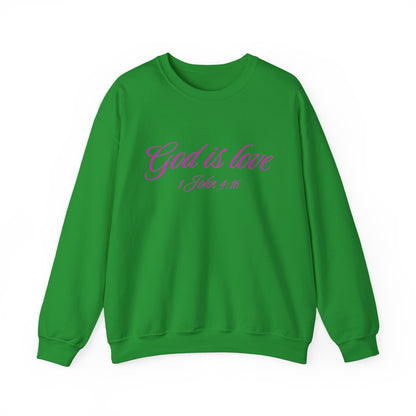 God Is Love Crewneck Sweatshirt