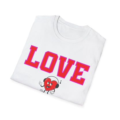 LOVE of Music Graphic T‑Shirt