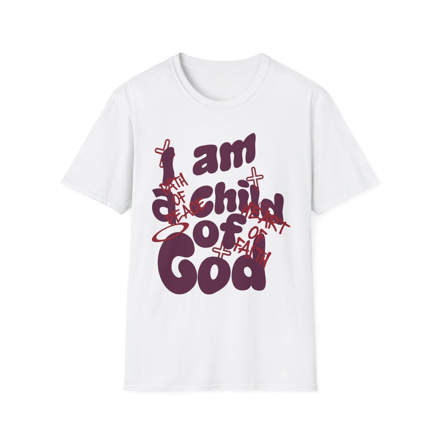 Child of God Tee-Purple Script