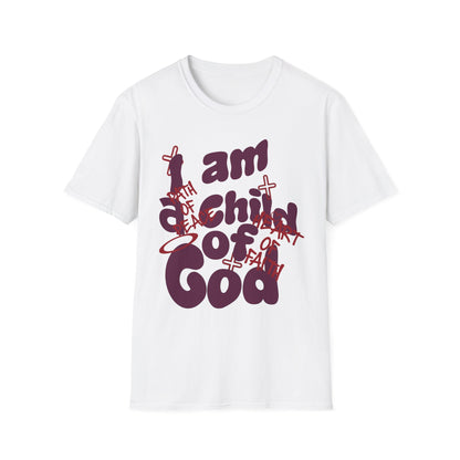 Child of God Tee-Purple Script