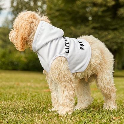 Lifting Paws for Jesus Pet Hoodie