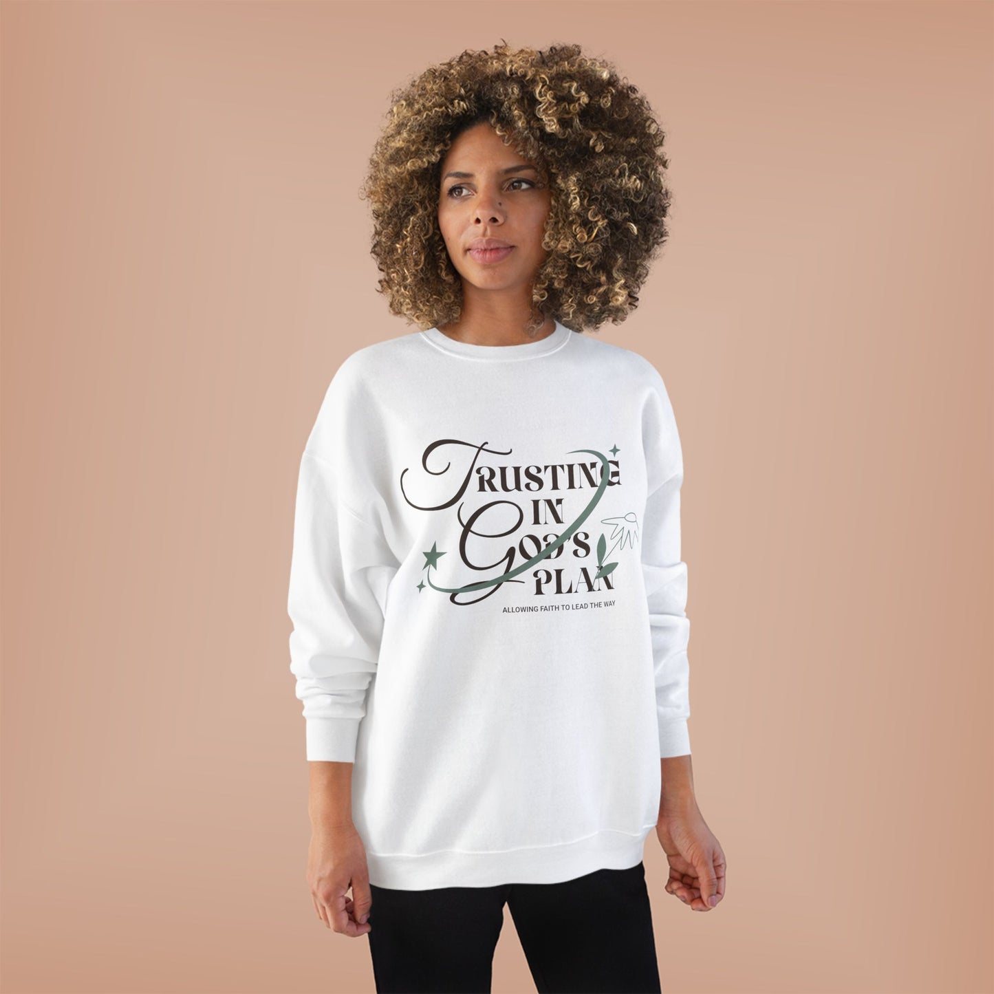 Trusting in God's Plan Crewneck Sweatshirt