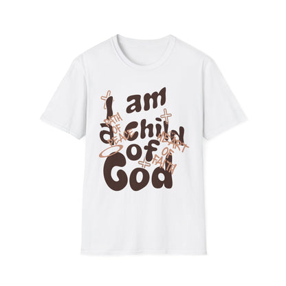 Child of God Tee -Brown Script