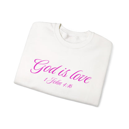 God Is Love Crewneck Sweatshirt