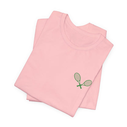 Just Play Tennis Graphic Tee