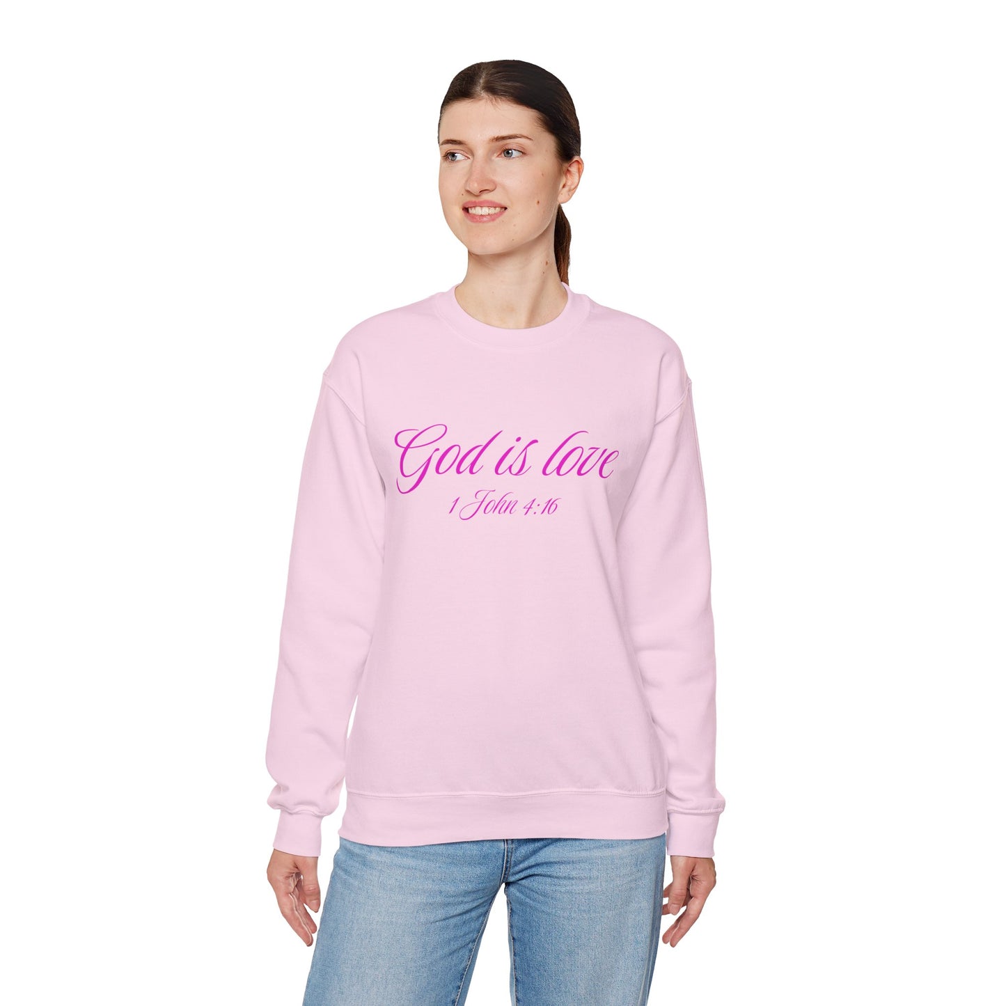 God Is Love Crewneck Sweatshirt