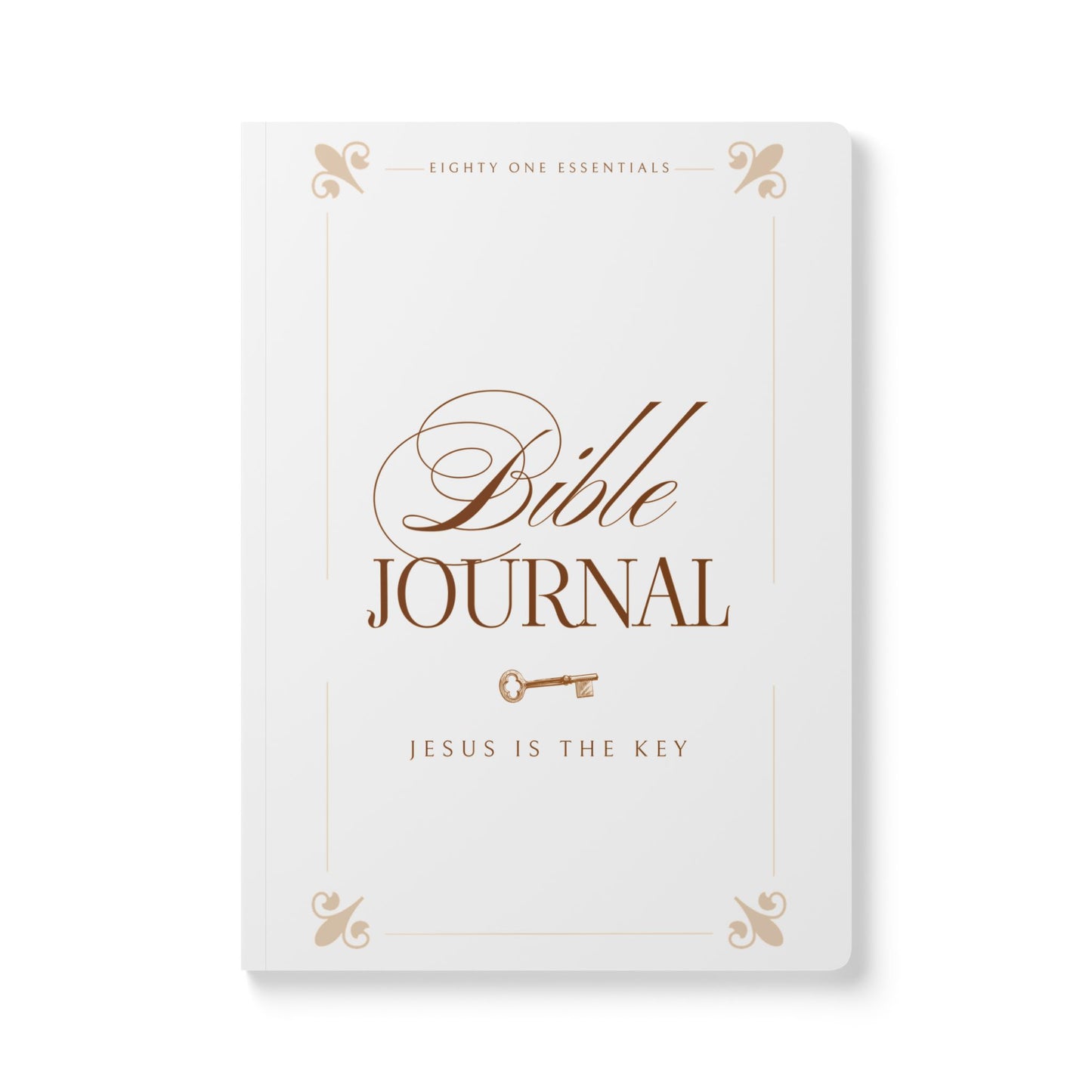 Key Softcover Faith Journal – Scripture Writing, Gratitude & Prayer Notebook