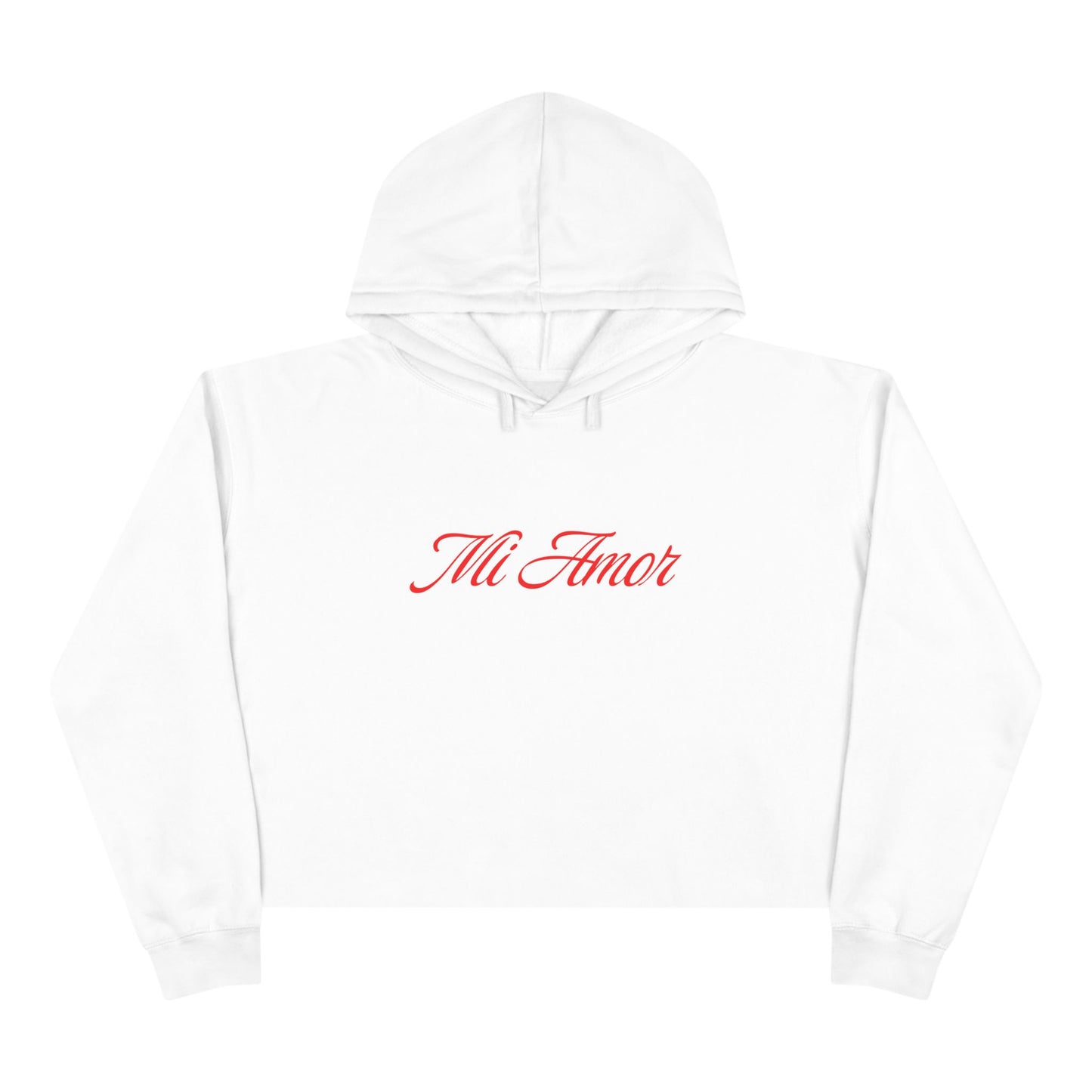 Mi Amor Soft Cropped Hoodie