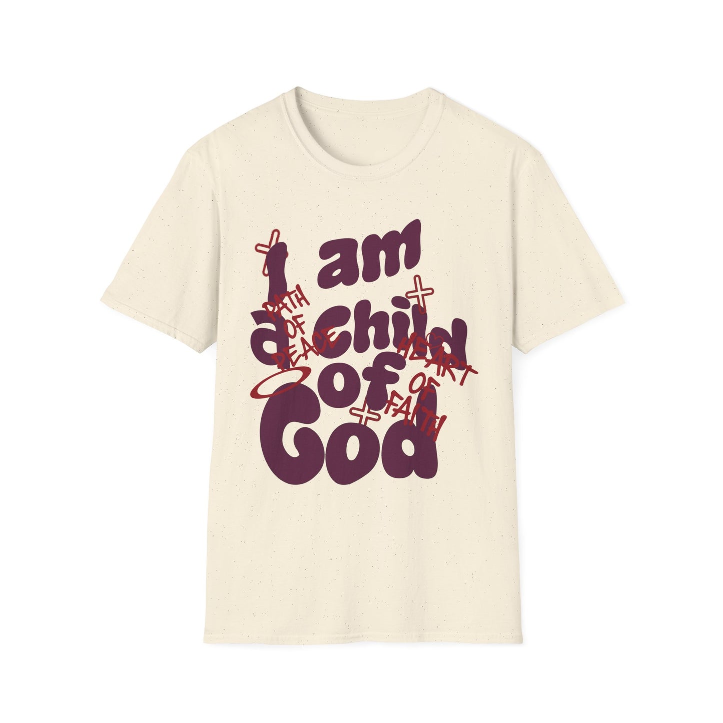 Child of God Tee-Purple Script