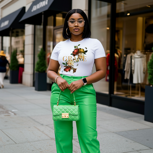 Grace - Vintage Roses Graphic Tee