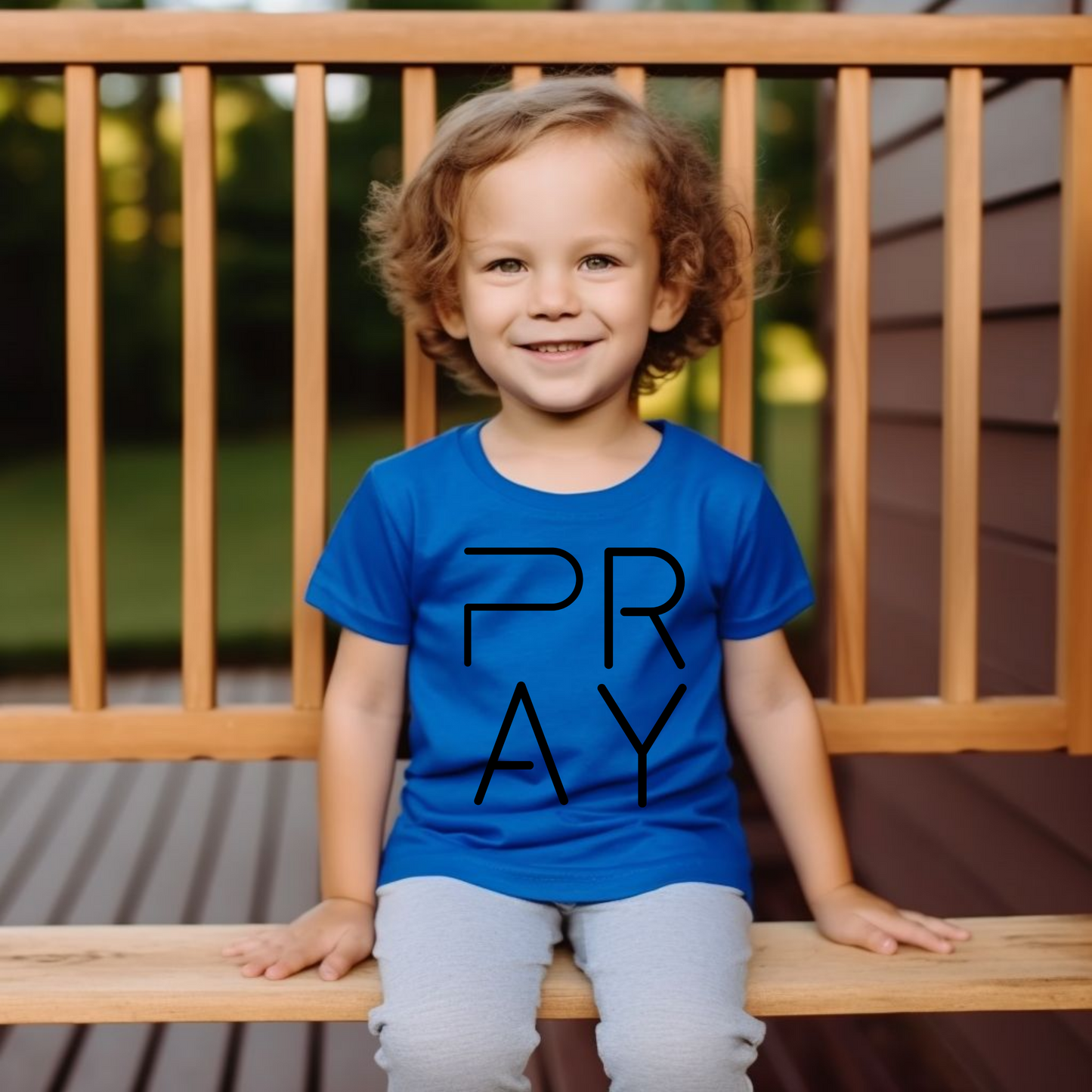 Toddler Tee — "PRAY"
