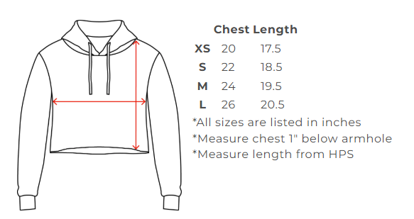 Mi Amor Soft Cropped Hoodie