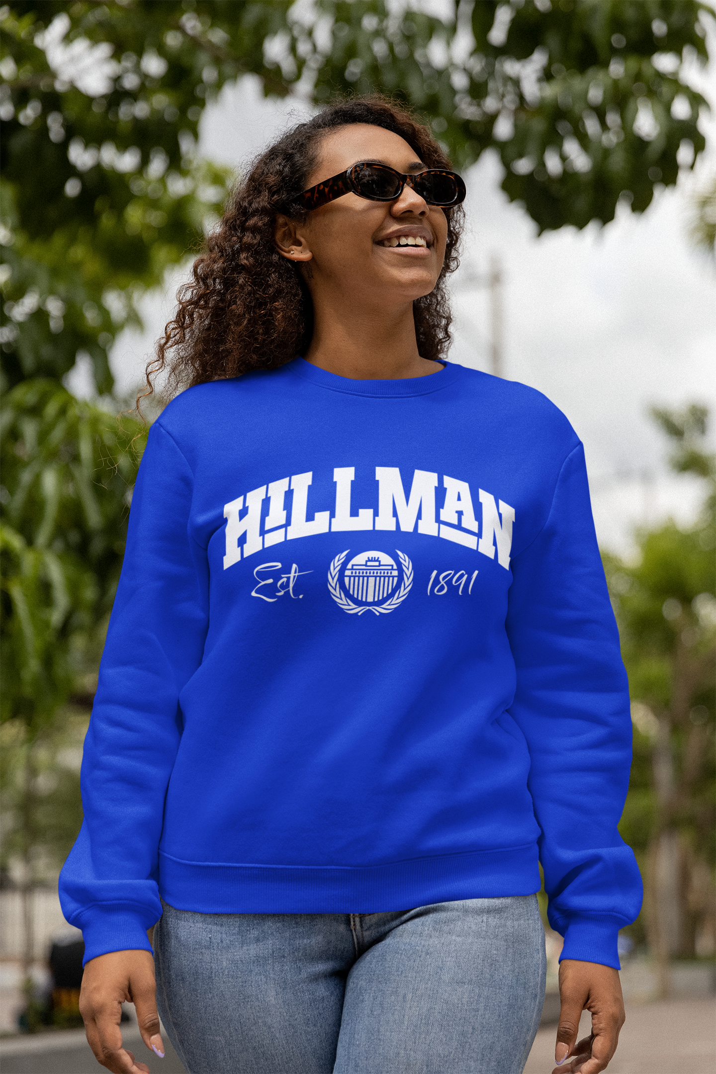 Hillman Vintage Collegiate Crewneck