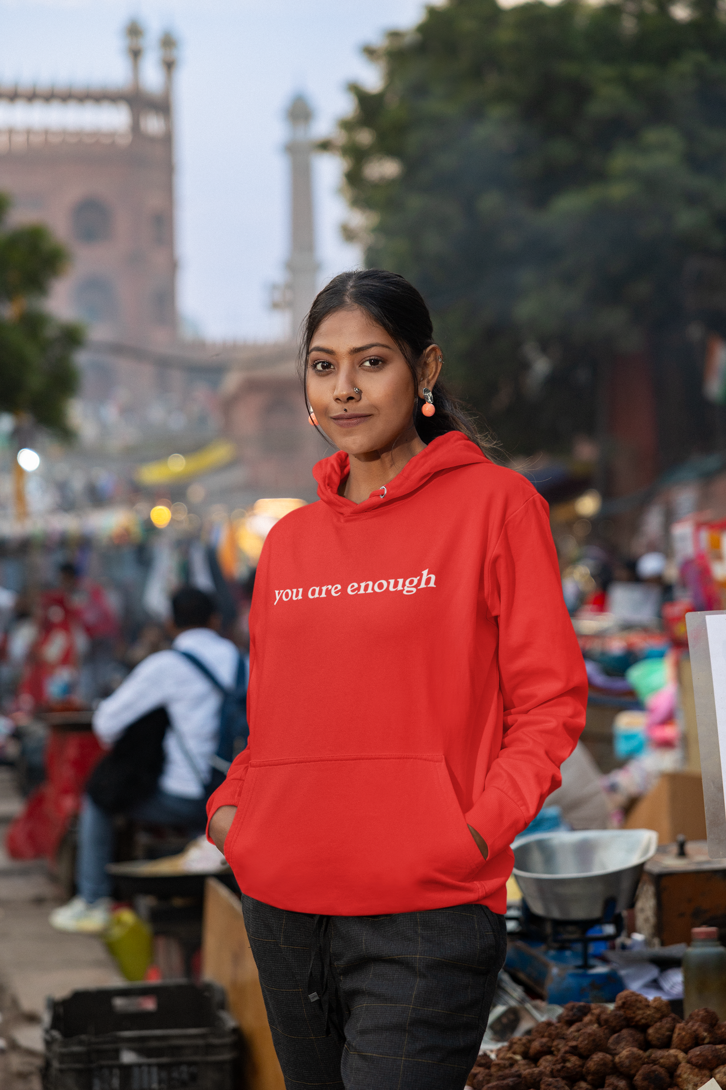You Are Enough Adult Hoodie