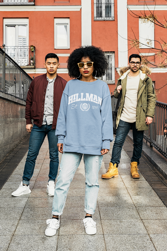 Hillman Vintage Collegiate Crewneck