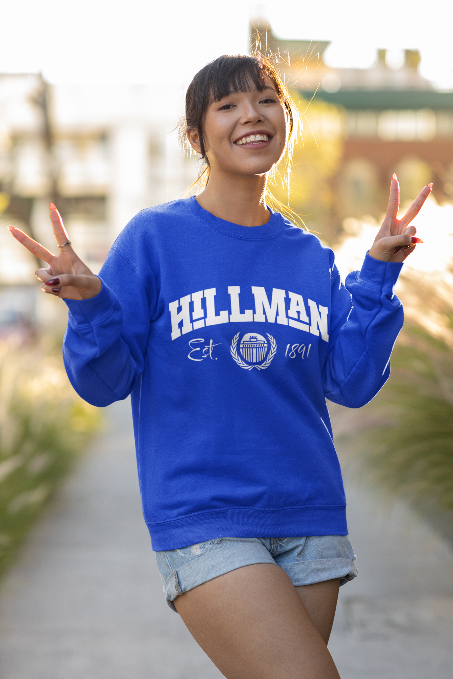 Hillman Vintage Collegiate Crewneck
